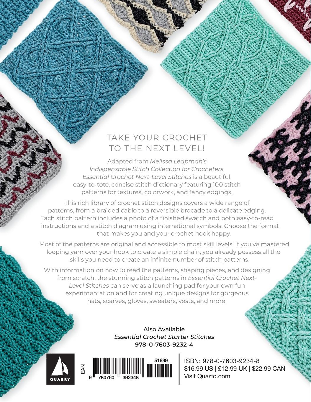 Rückseitencover Essential Crochet Next-Level Stitches