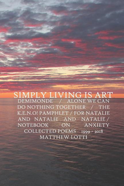 Vorderes Coverbild Simply Living Is Art