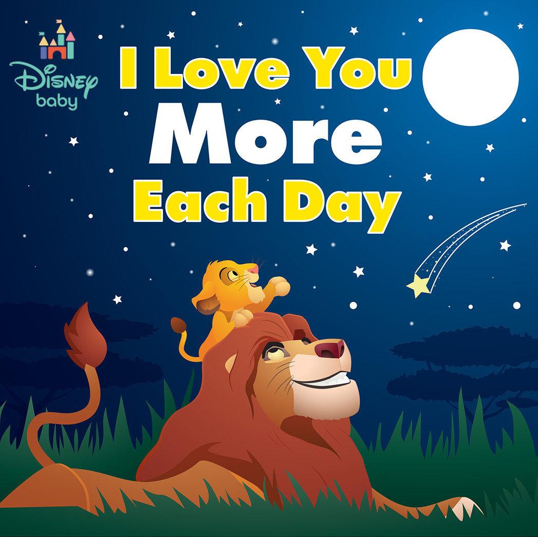 Vorderes Coverbild Disney Baby: I Love You More Each Day