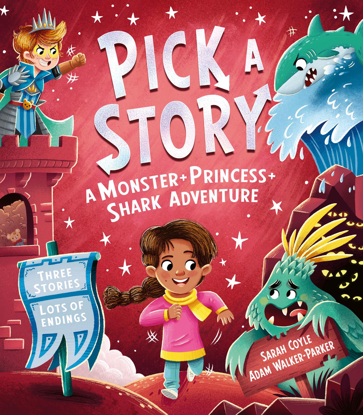 Vorderes Coverbild Pick a Story: A Monster Princess Shark Adventure