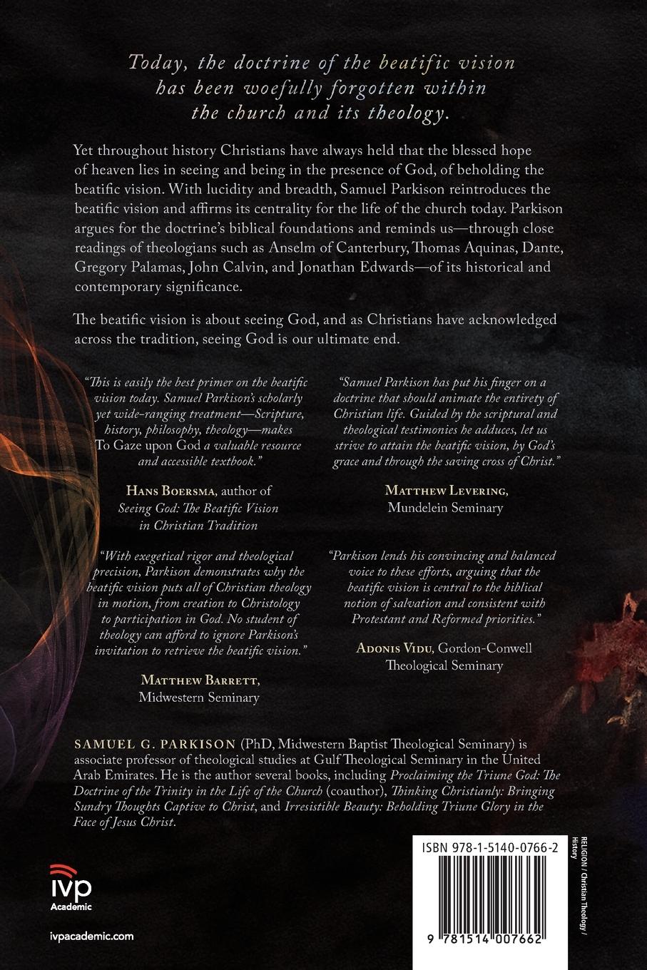 Rückseitencover To Gaze upon God