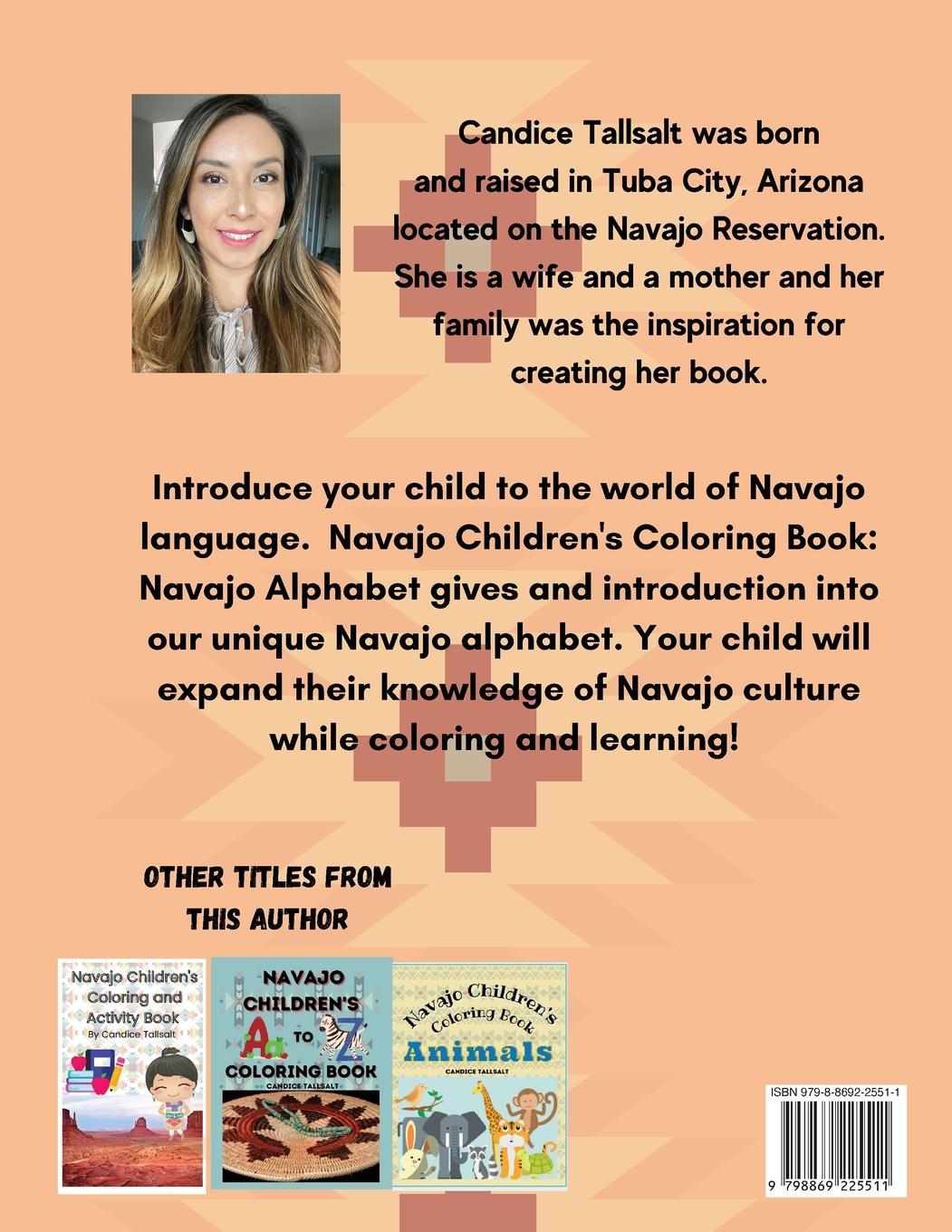 Rückseitencover Navajo Children's Coloring Book