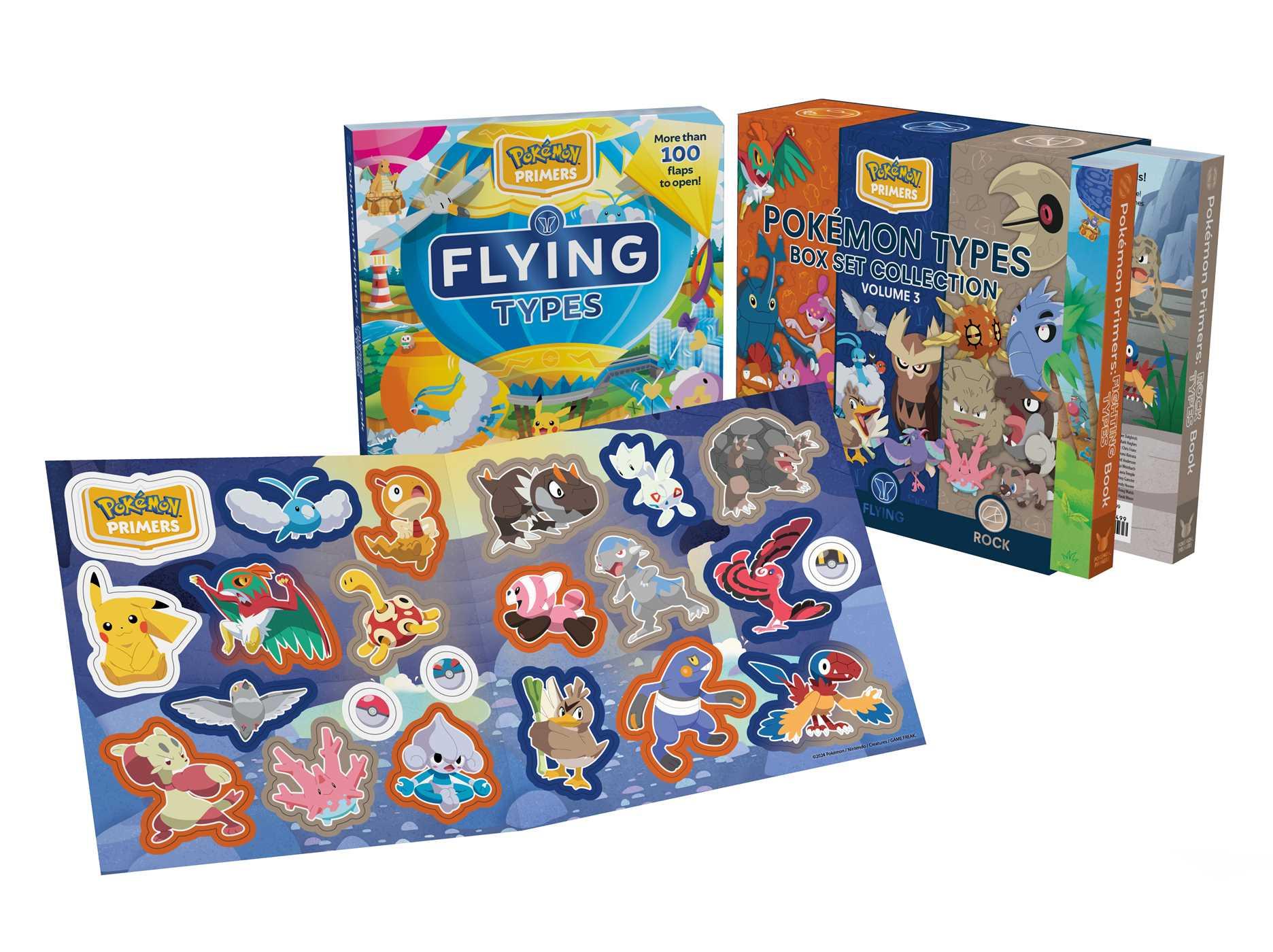 Vorderes Coverbild Pokémon Primers Type Box Set Collection, Volume 3