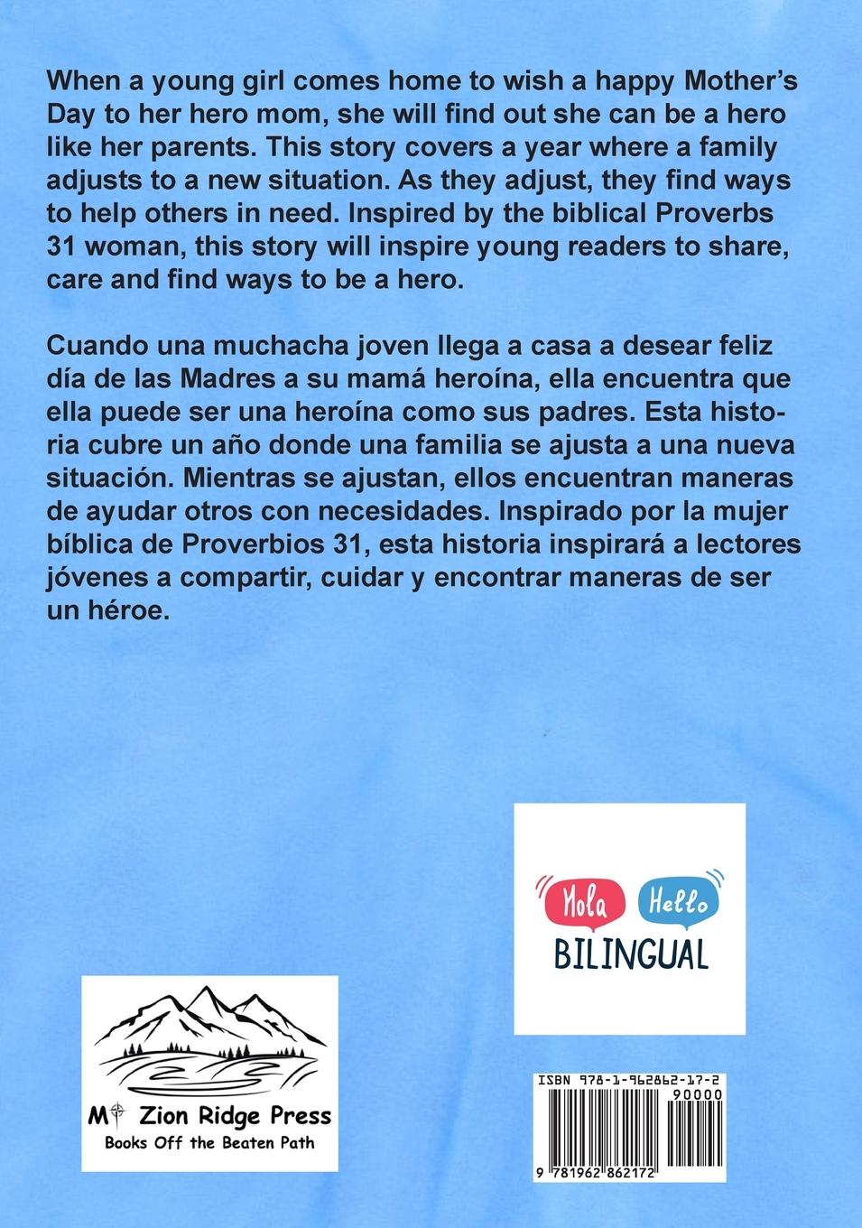 Rückseitencover I Love Mom, Our Hero