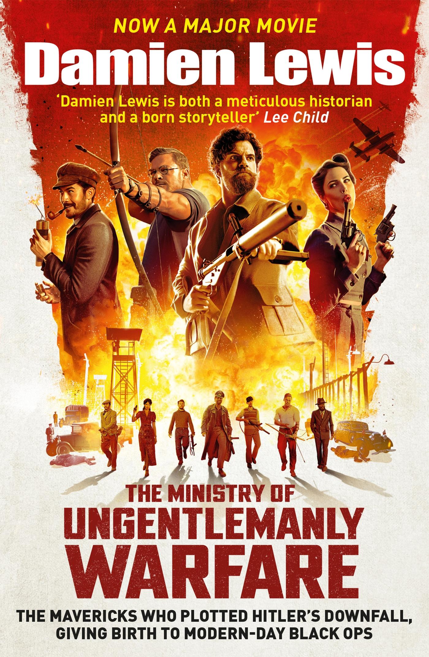 Vorderes Coverbild The Ministry of Ungentlemanly Warfare, now a Major Guy Ritchie Film