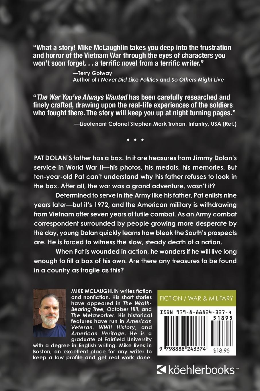 Rückseitencover The War You've Always Wanted