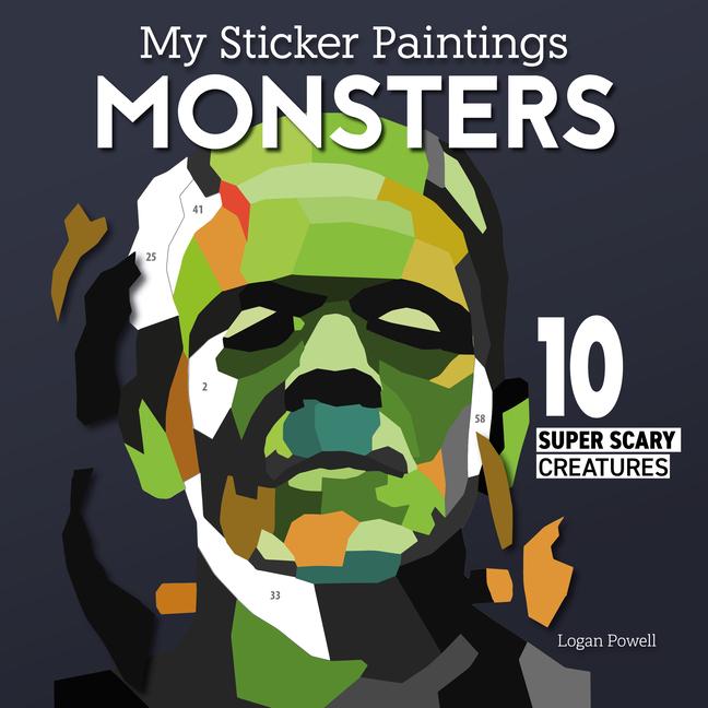 Vorderes Coverbild My Sticker Paintings: Monsters