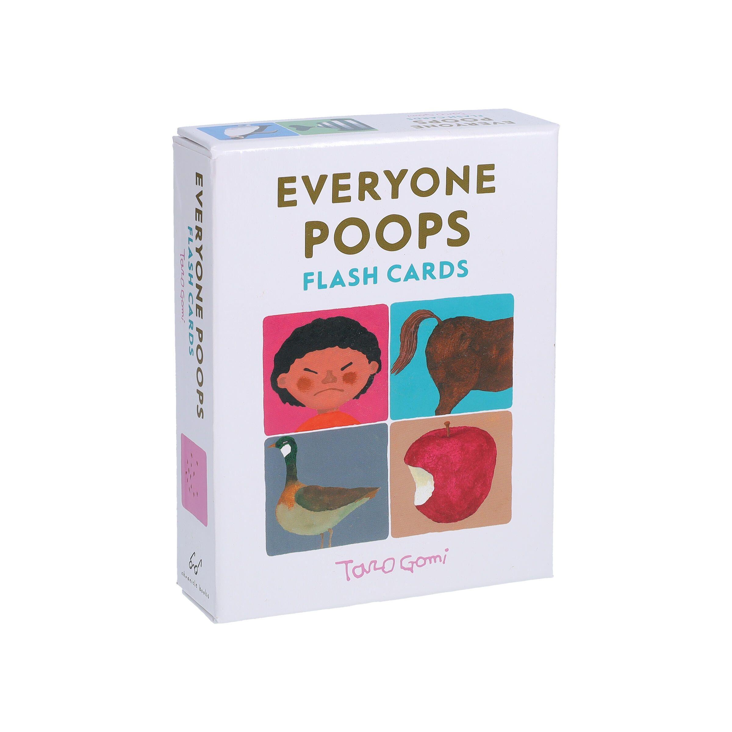 Vorderes Coverbild Everyone Poops Flash Cards