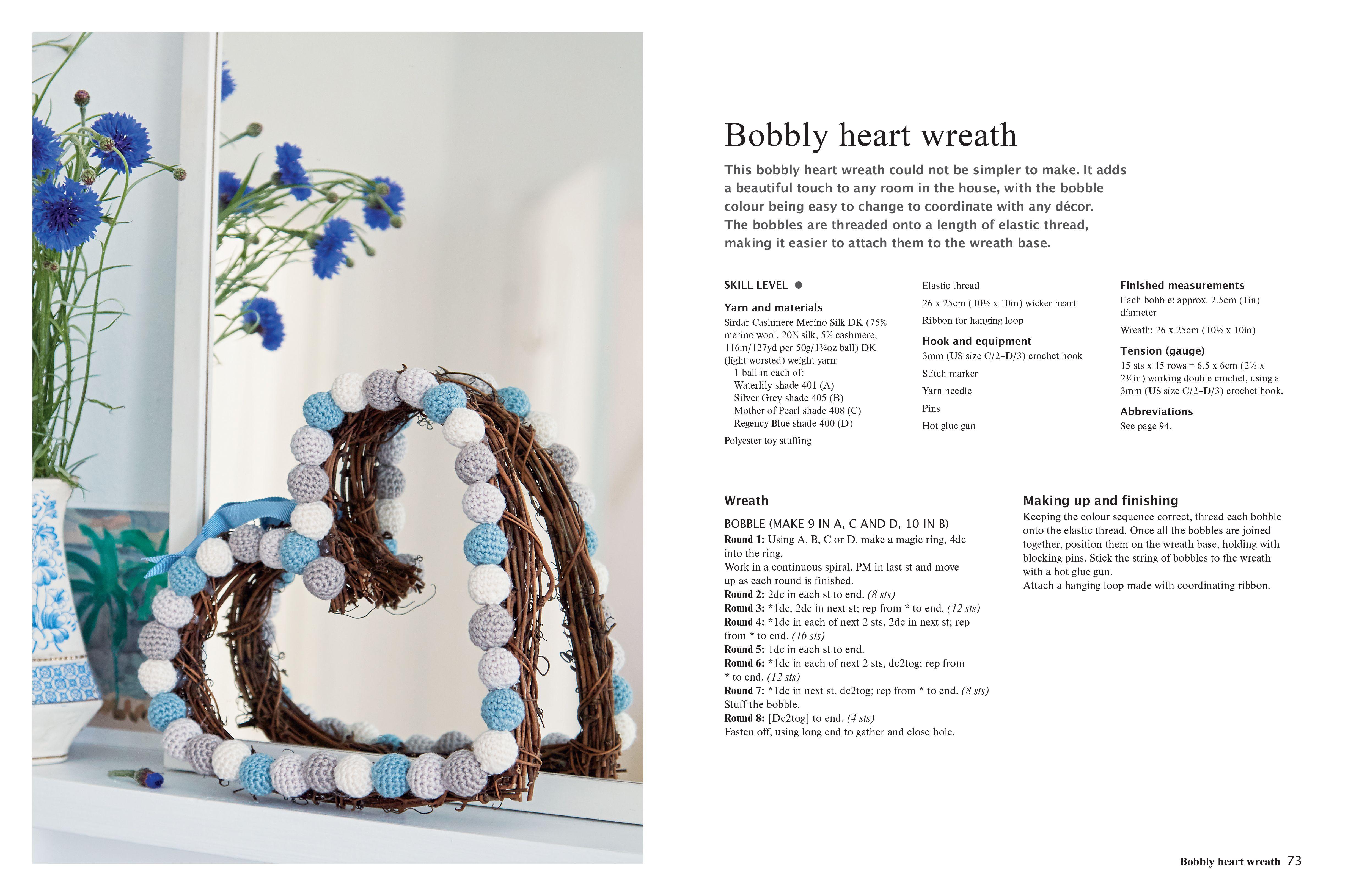 Beispielinhalt (Bild) Introduction to Crochet: 25 easy projects to make