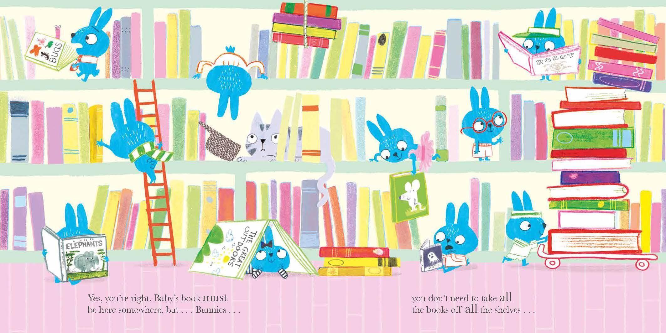 Beispielinhalt (Bild) The Bear, the Book, and the Blanket