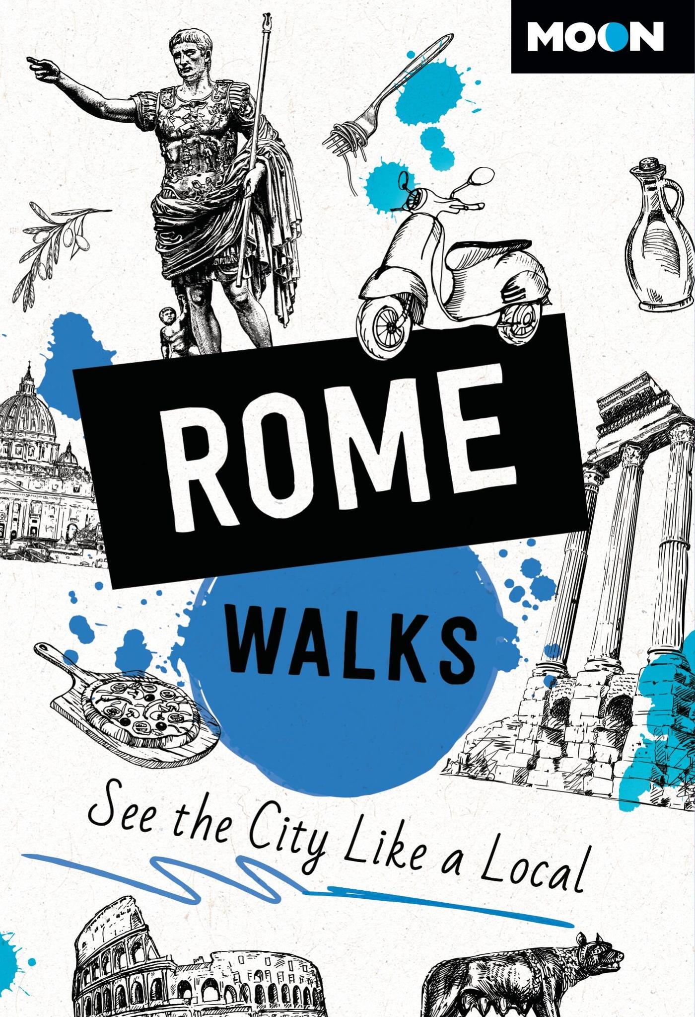 Vorderes Coverbild Moon Rome Walks