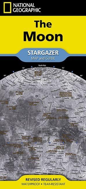 Vorderes Coverbild National Geographic Moon Map (Stargazer Folded)