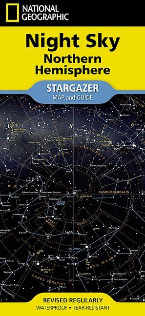 Vorderes Coverbild National Geographic Night Sky - Northern Hemisphere Map (Stargazer Folded)