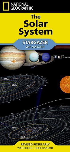 Vorderes Coverbild National Geographic Solar System Map (Stargazer Folded)
