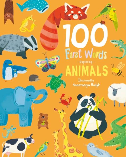 Vorderes Coverbild 100 First Words Exploring Animals (Cased)