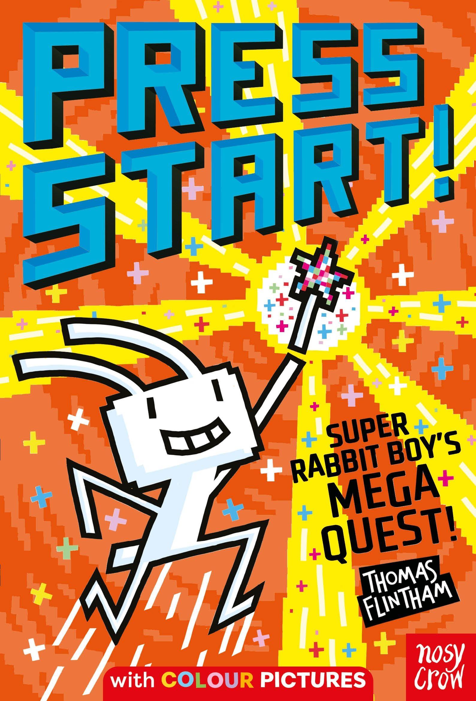 Vorderes Coverbild Press Start! Super Rabbit Boy's Mega Quest!