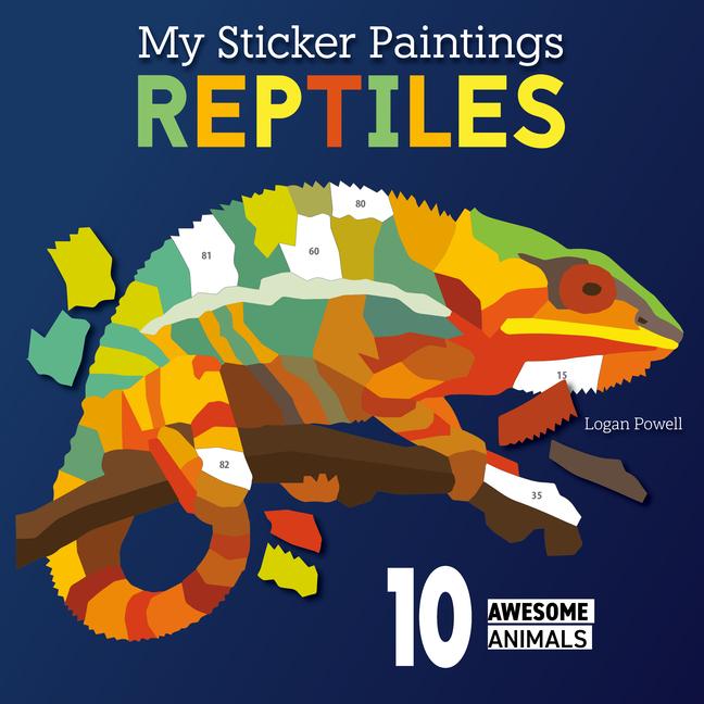 Vorderes Coverbild My Sticker Paintings: Reptiles
