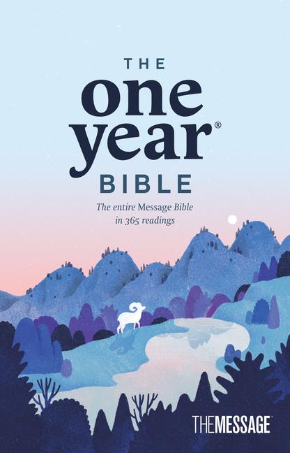 Vorderes Coverbild The One Year Bible the Message (Softcover)