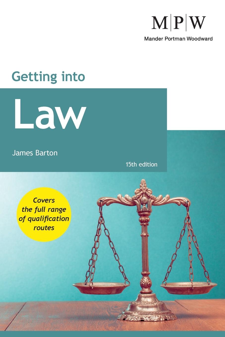 Vorderes Coverbild Getting into Law