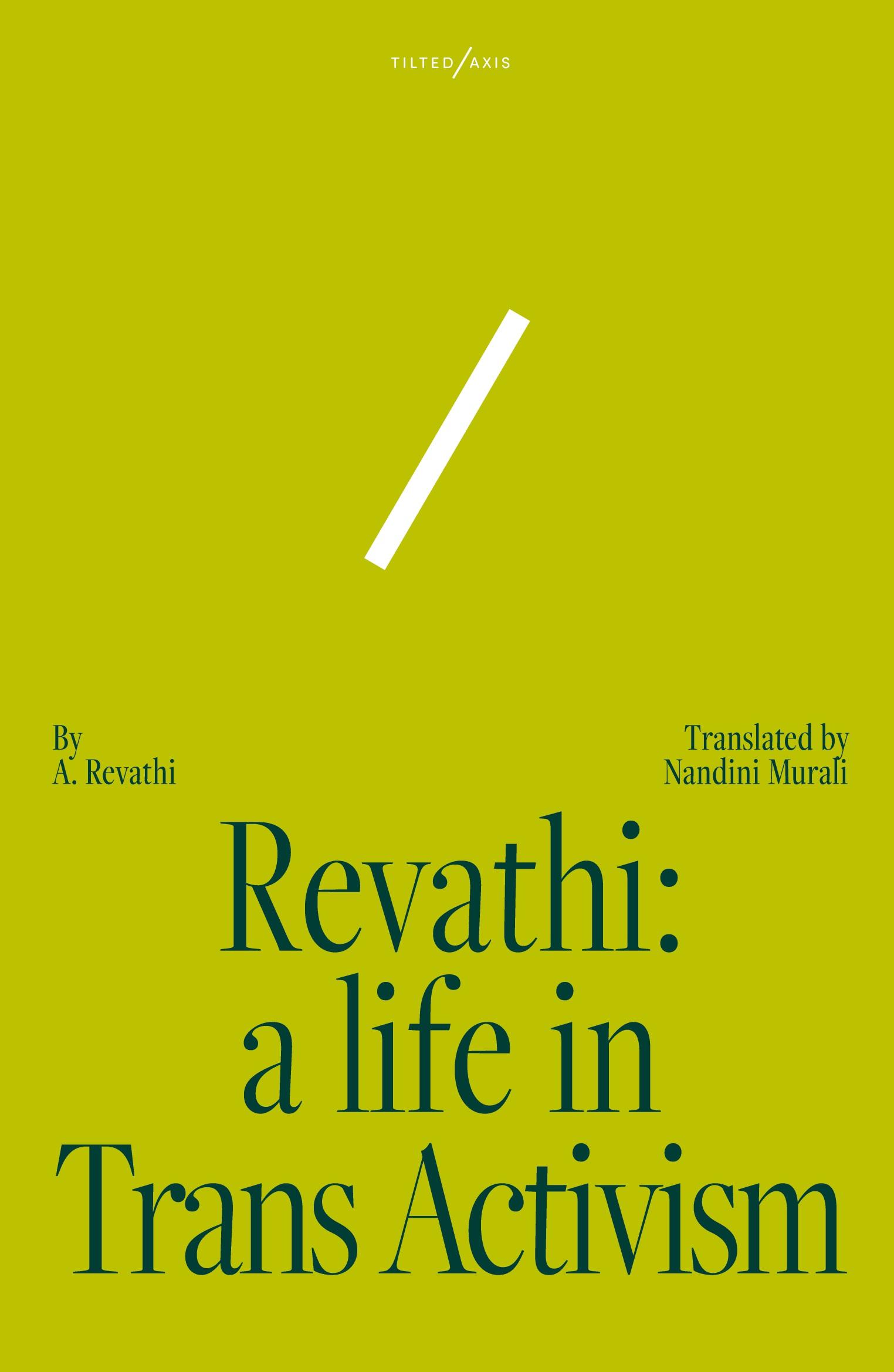 Vorderes Coverbild Revathi: A Life in Trans Activism
