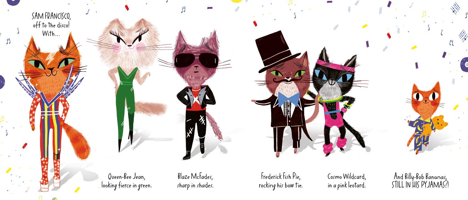 Beispielinhalt (Bild) Sam Francisco, King of the Disco