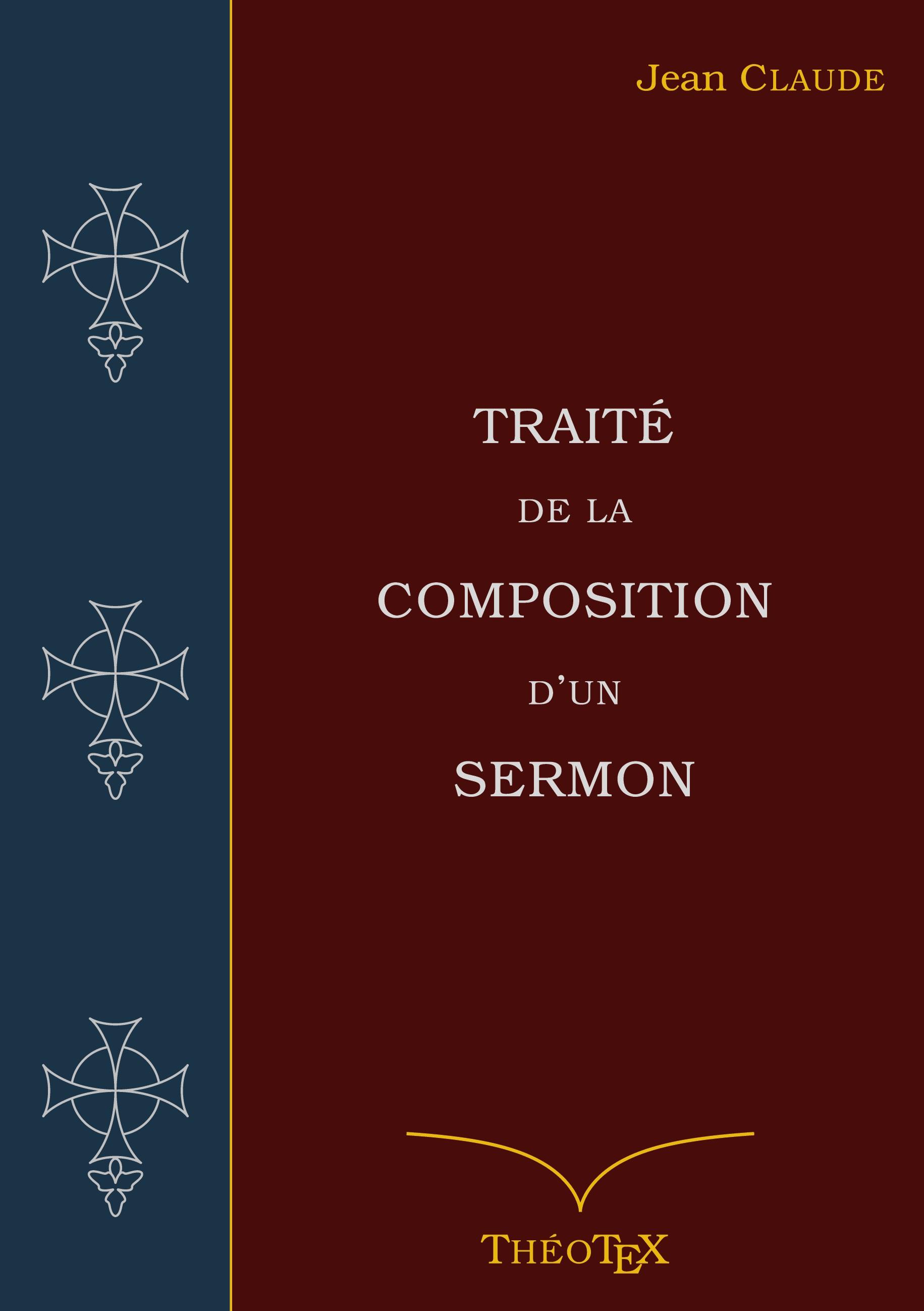 Vorderes Coverbild Traité de la Composition d'un Sermon