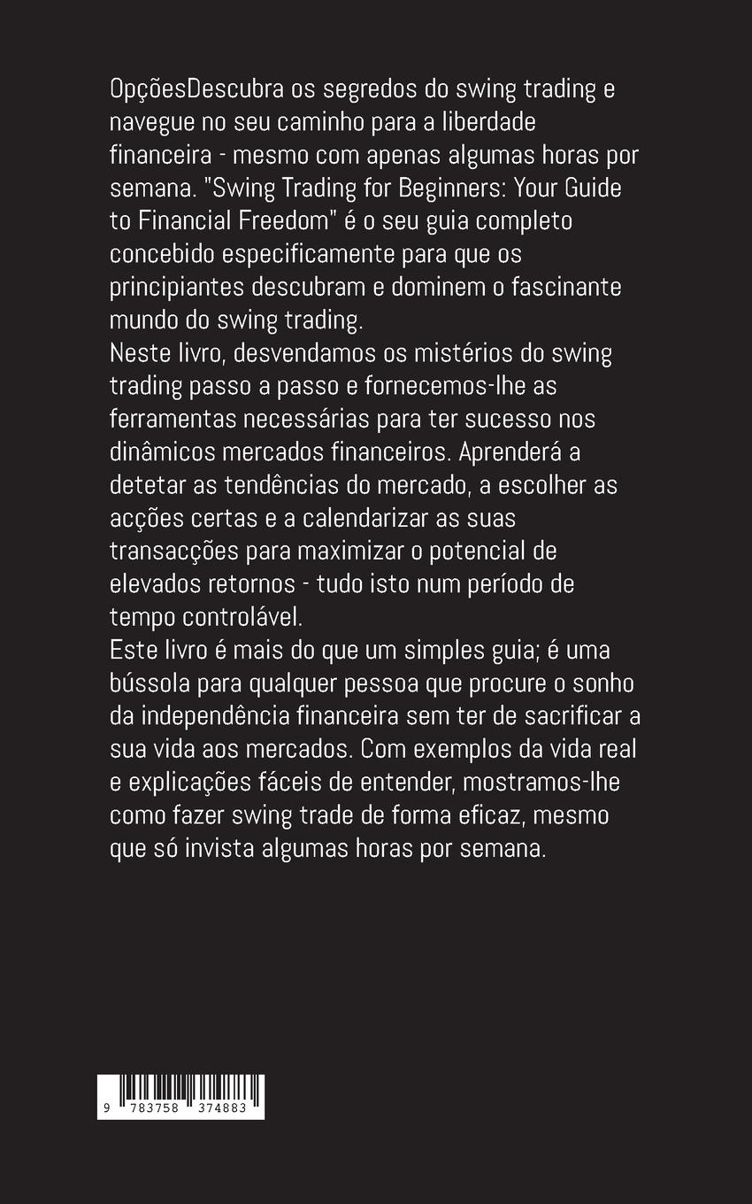 Rückseitencover Swing trading para principiantes