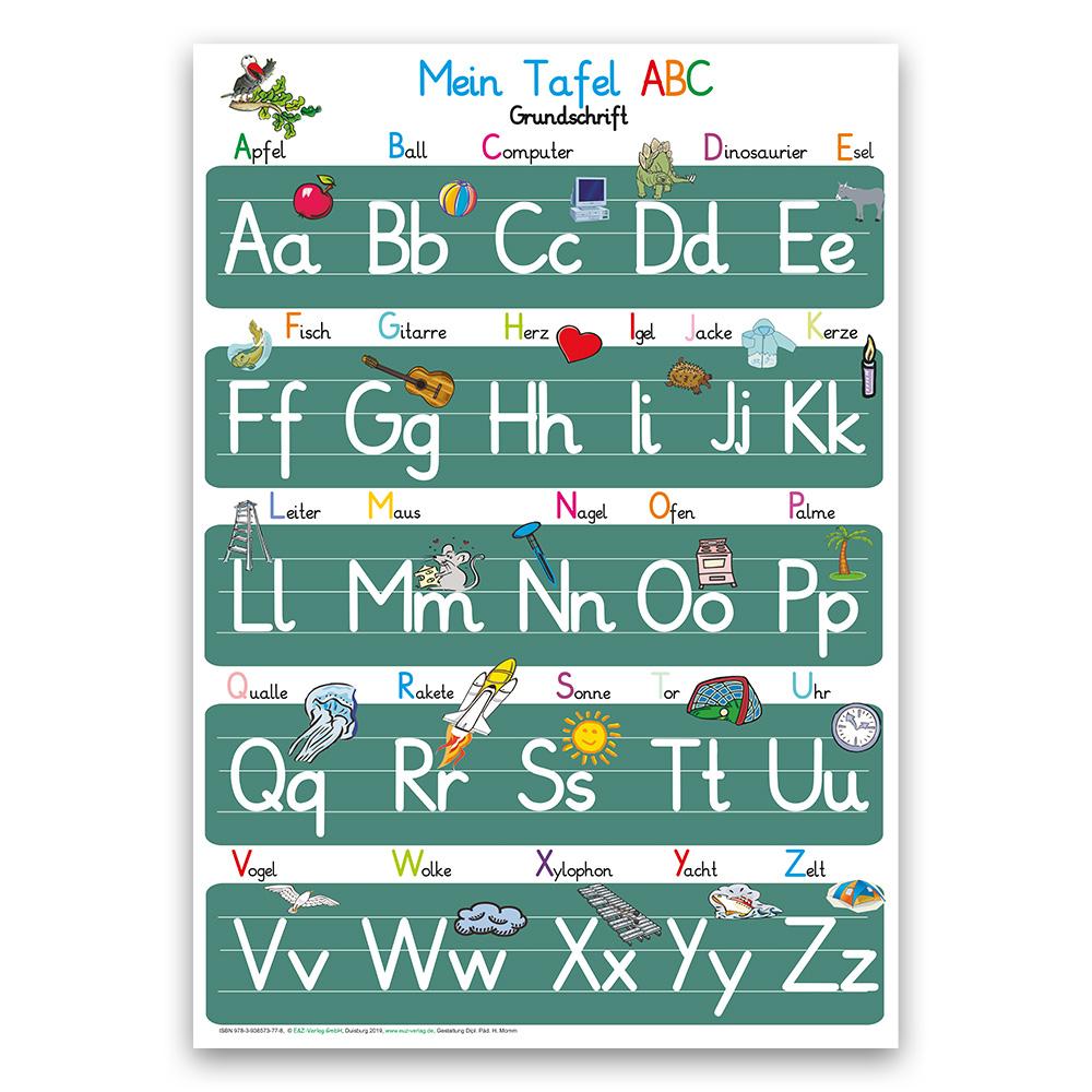 Vorderes Coverbild Mein Tafel-ABC in Grundschrift