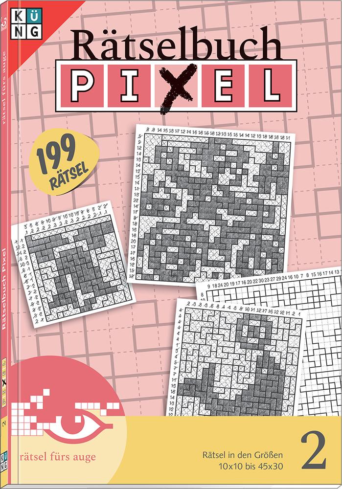 Vorderes Coverbild Pixel Rätselbuch 2
