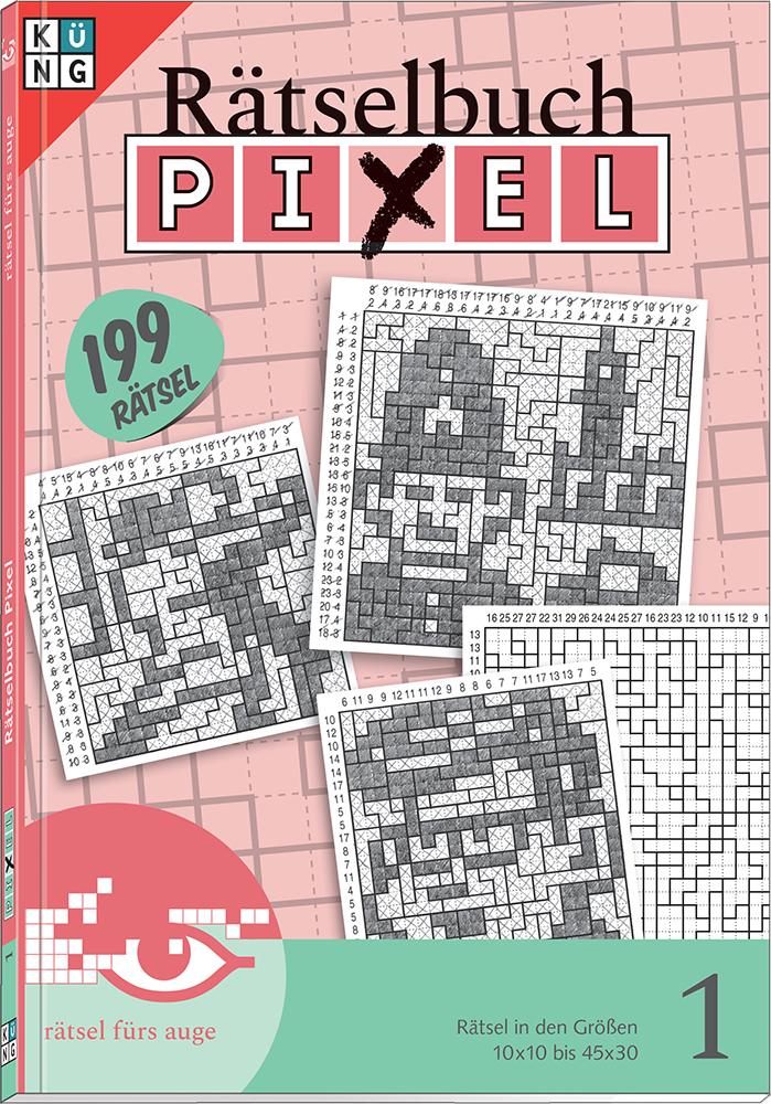 Vorderes Coverbild Pixel Rätselbuch 1