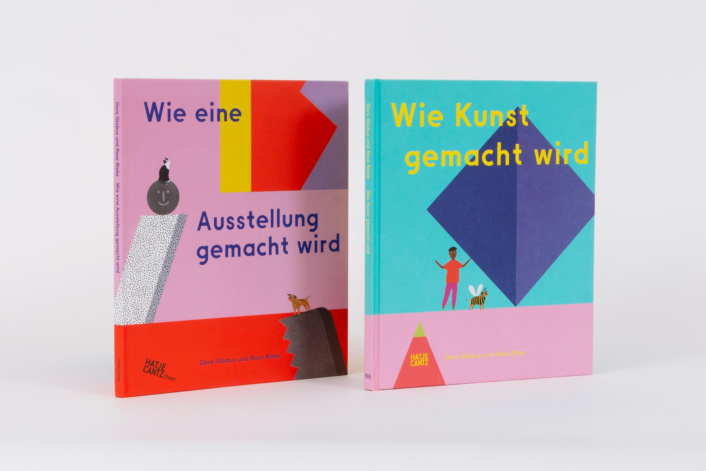 Vorderes Coverbild Wie Kunst & Ausstellungen gemacht werden - Zwei inspirierende Kinderbücher über Kunst & Museen im Set für kreative Entdecker ab 6 Jahren