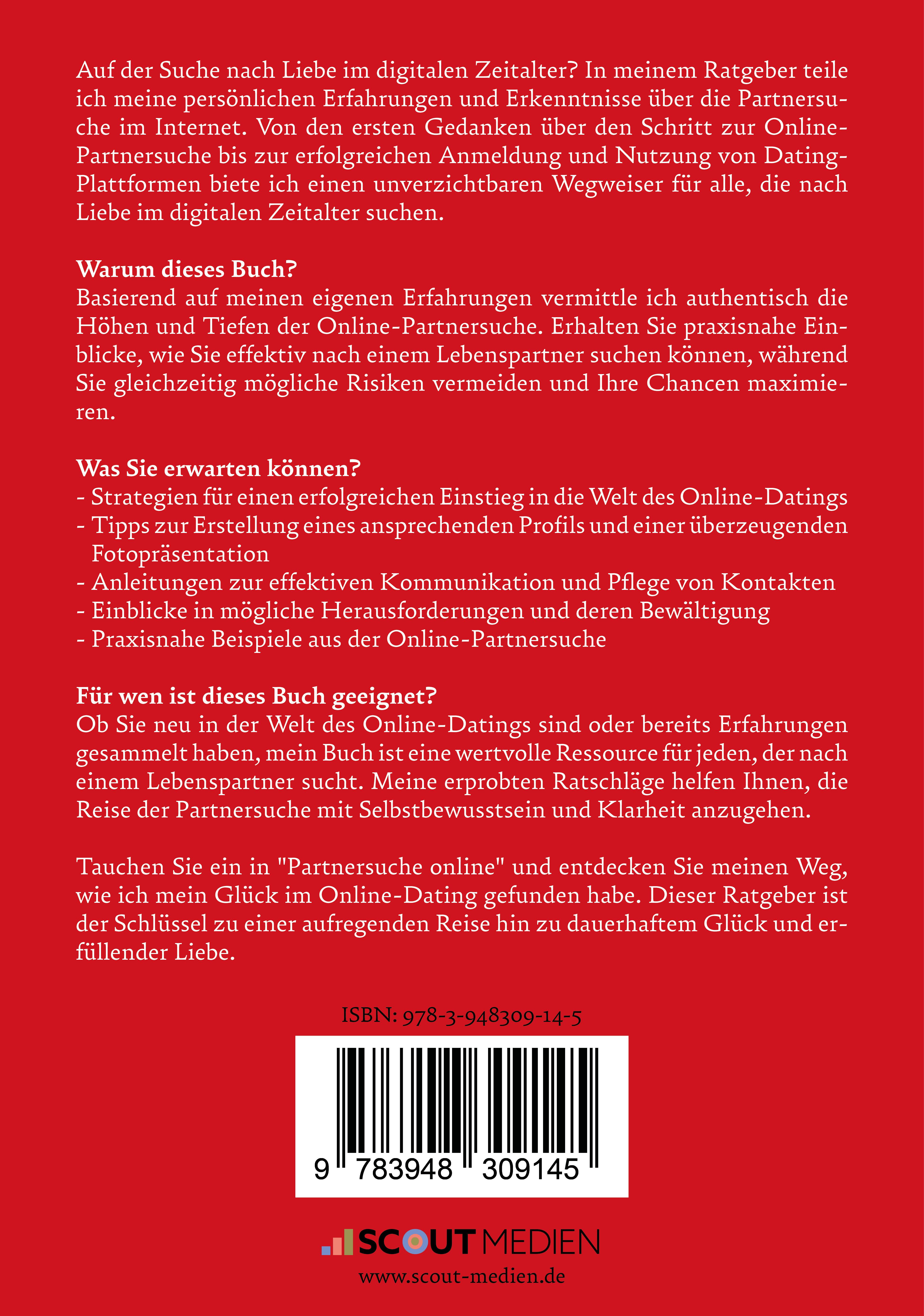 Rückseitencover Partnersuche online