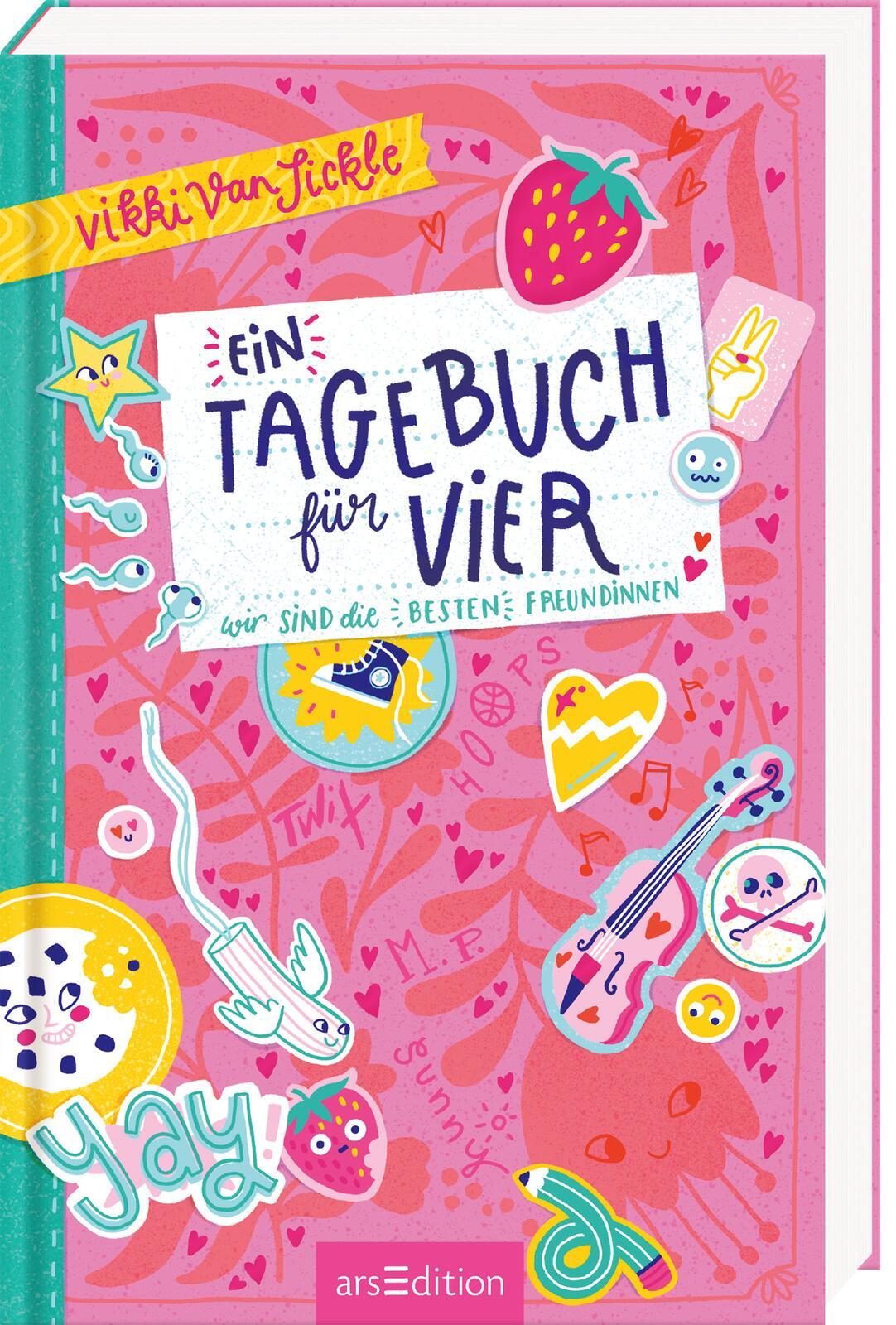 Vorderes Coverbild Ein Tagebuch für vier - Wir sind die besten Freundinnen