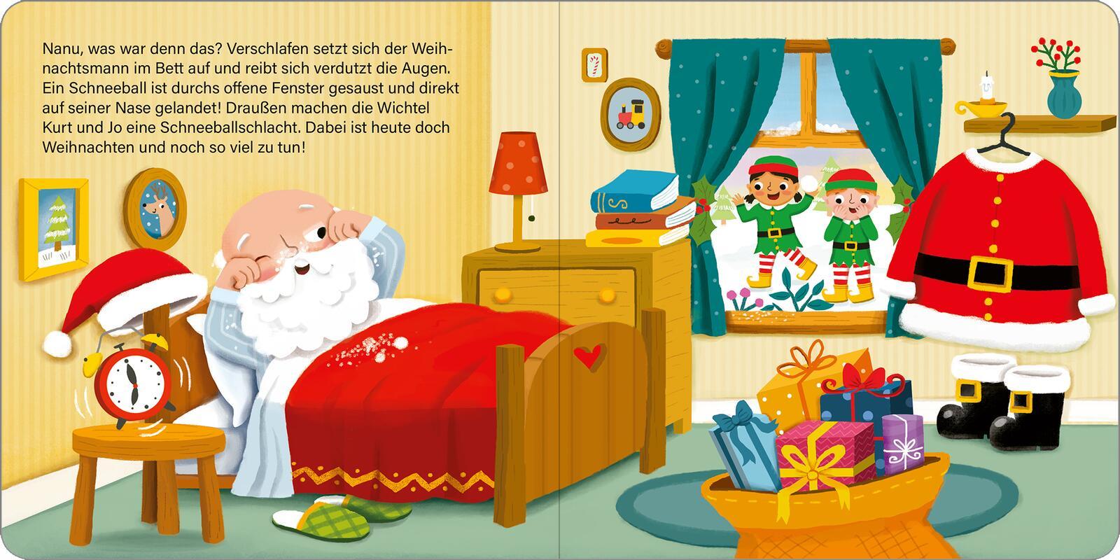 Beispielinhalt (Bild) Hallo, lieber Weihnachtsmann!