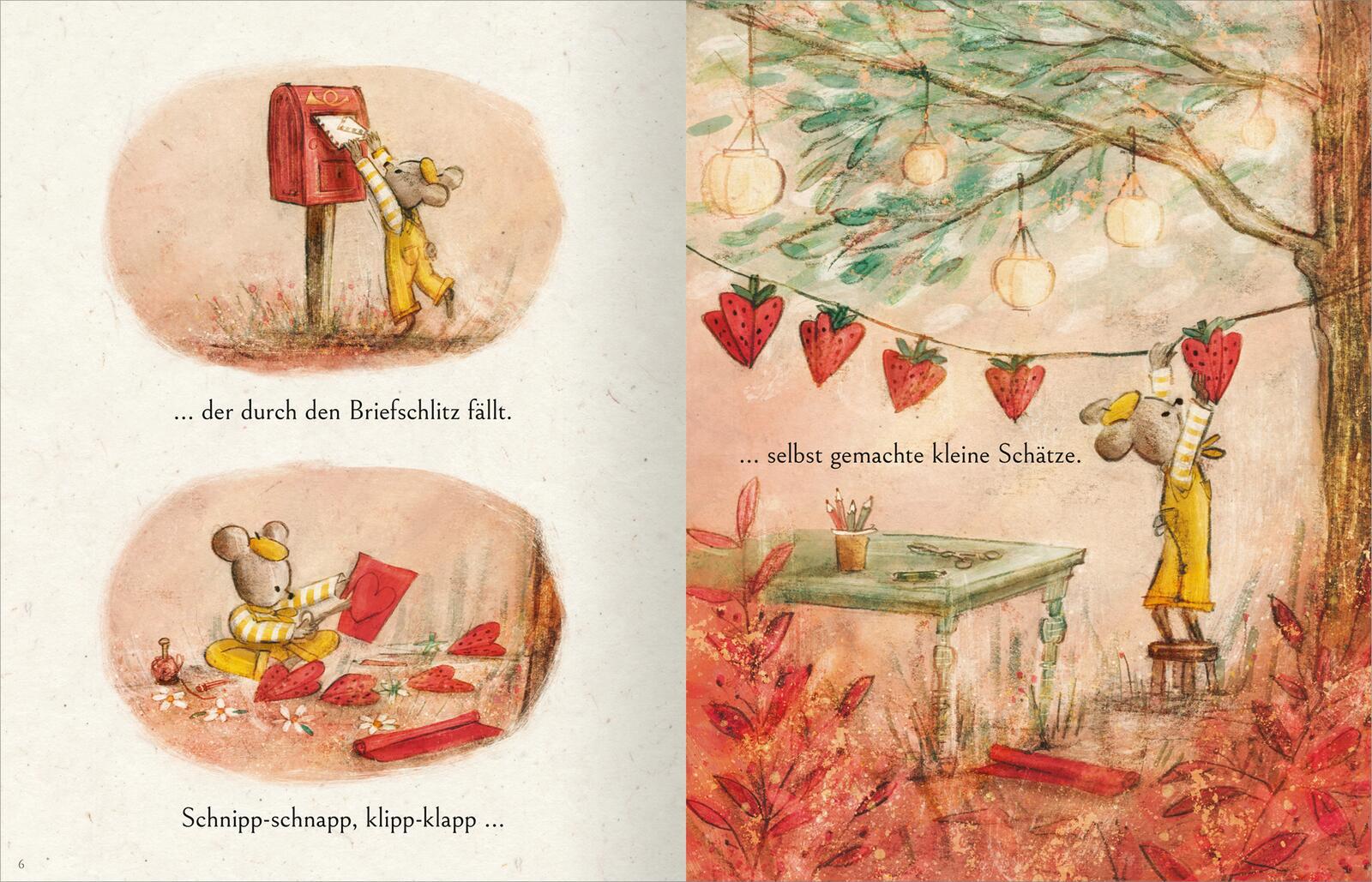 Beispielinhalt (Bild) Meine Liebe begleitet dich überall hin