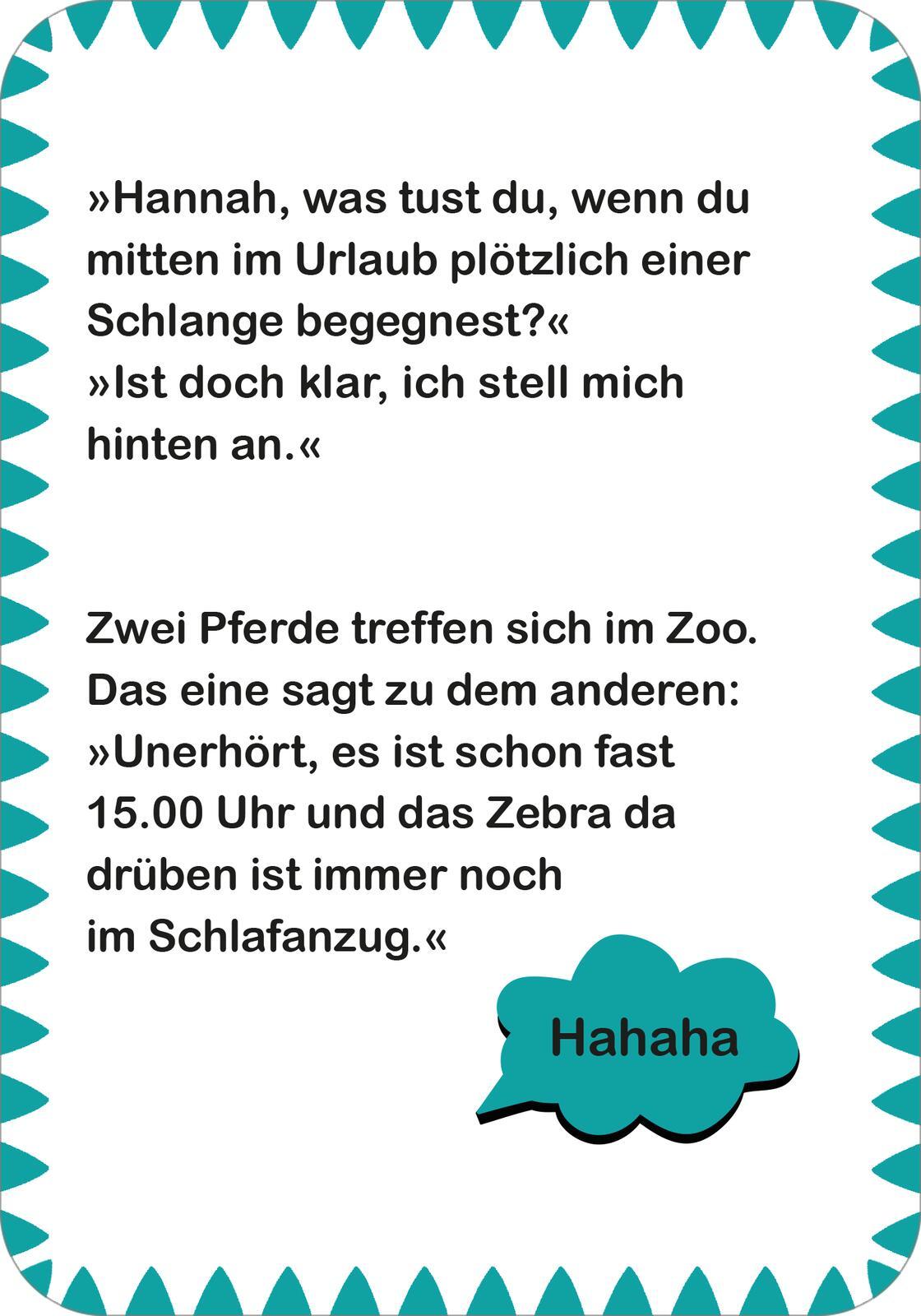 Beispielinhalt (Bild) Tierische Witze