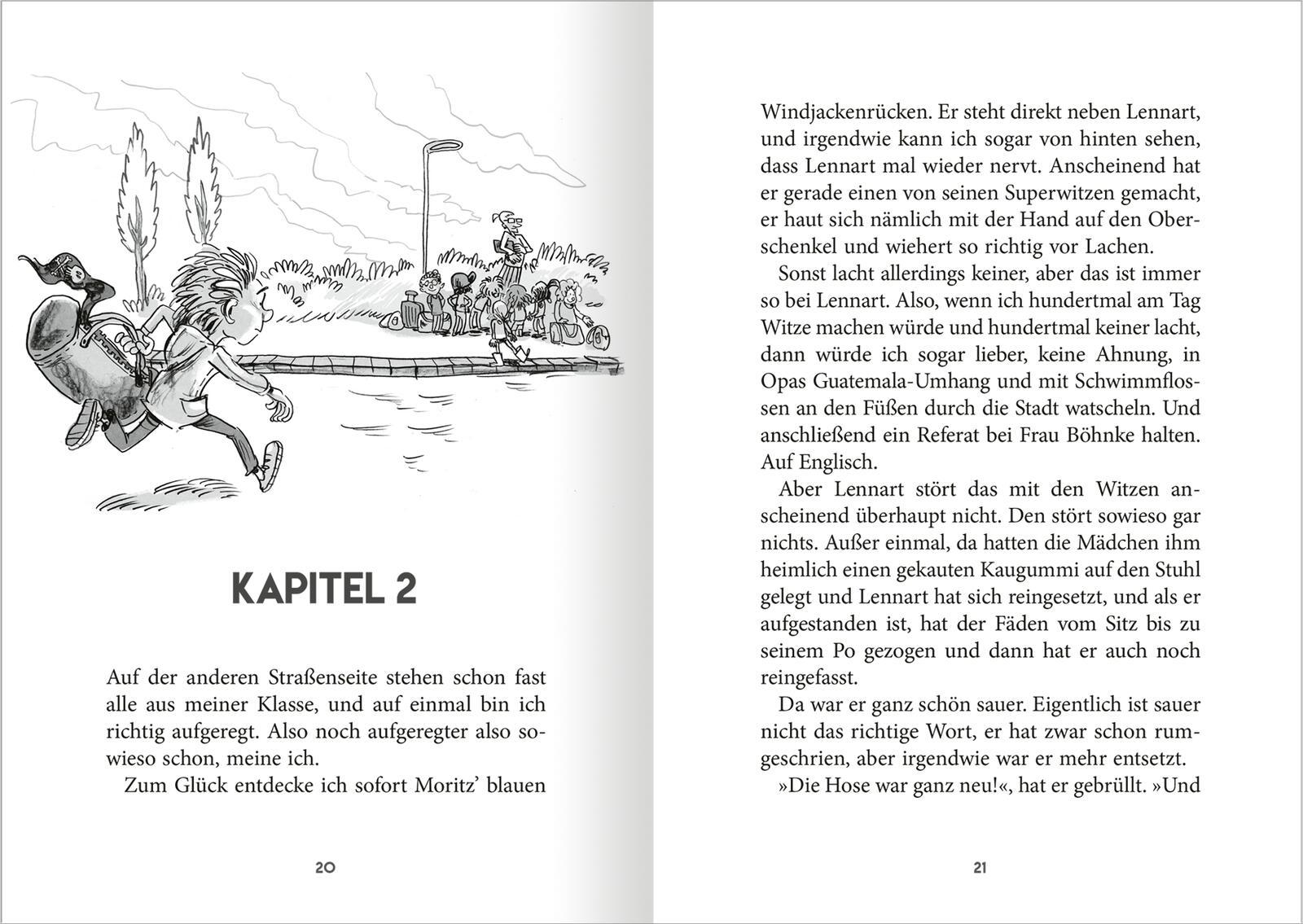 Beispielinhalt (Bild) Klassenfahrt mit Opa (Spaß mit Opa 3)