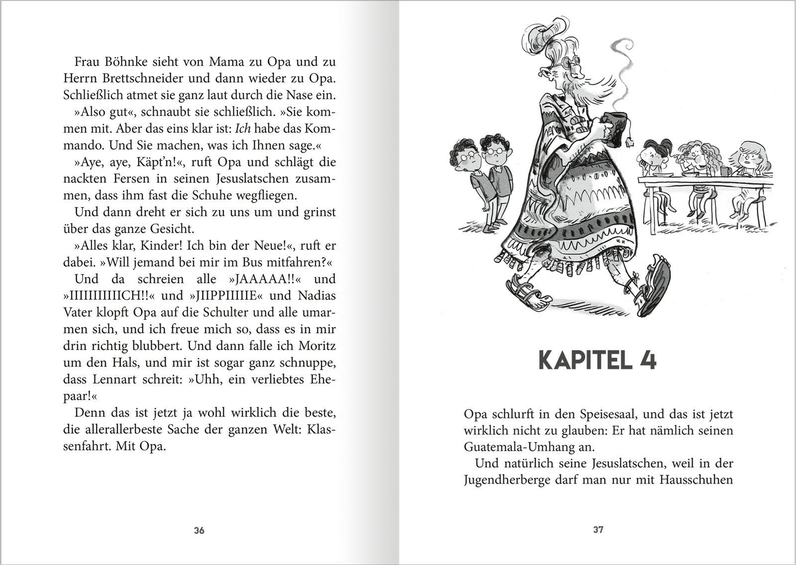 Beispielinhalt (Bild) Klassenfahrt mit Opa (Spaß mit Opa 3)