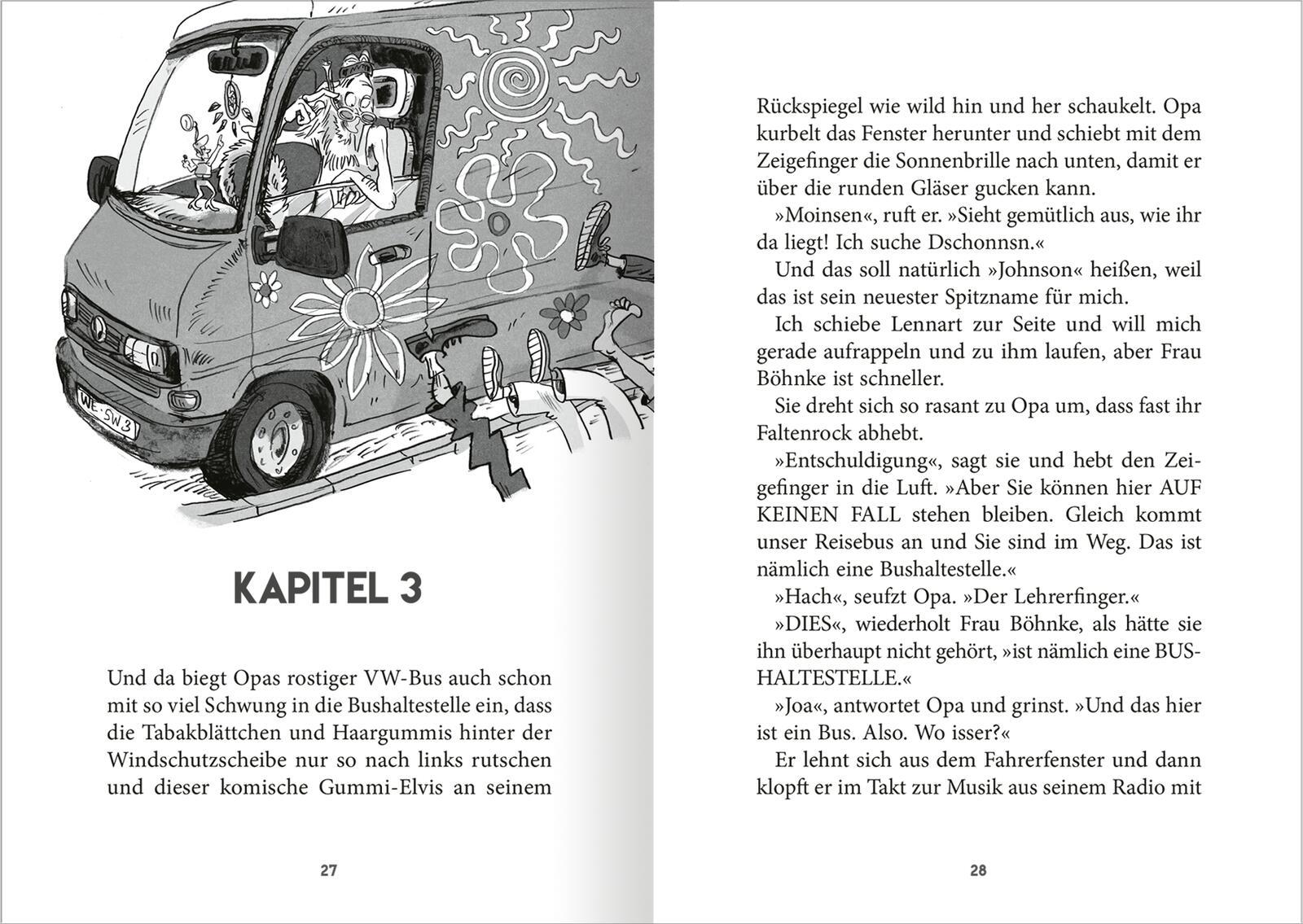 Beispielinhalt (Bild) Klassenfahrt mit Opa (Spaß mit Opa 3)