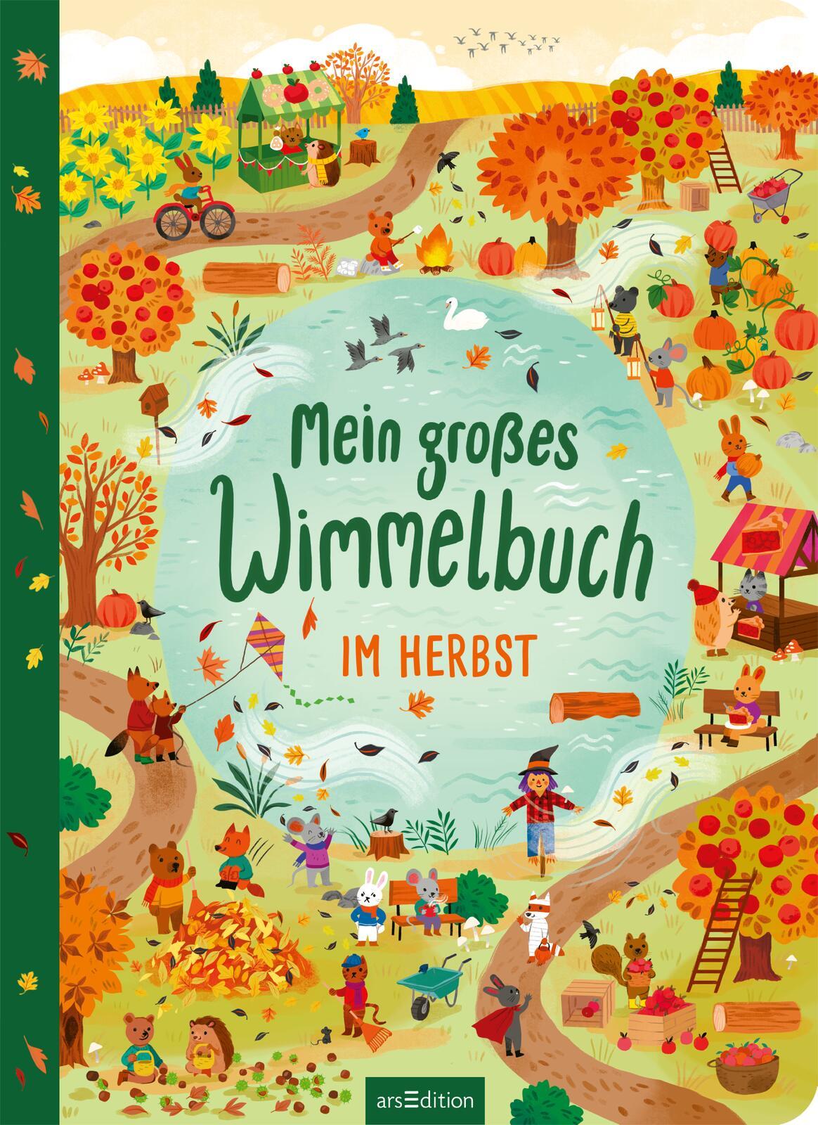 Beispielinhalt (Bild) Mein großes Wimmelbuch - Im Herbst