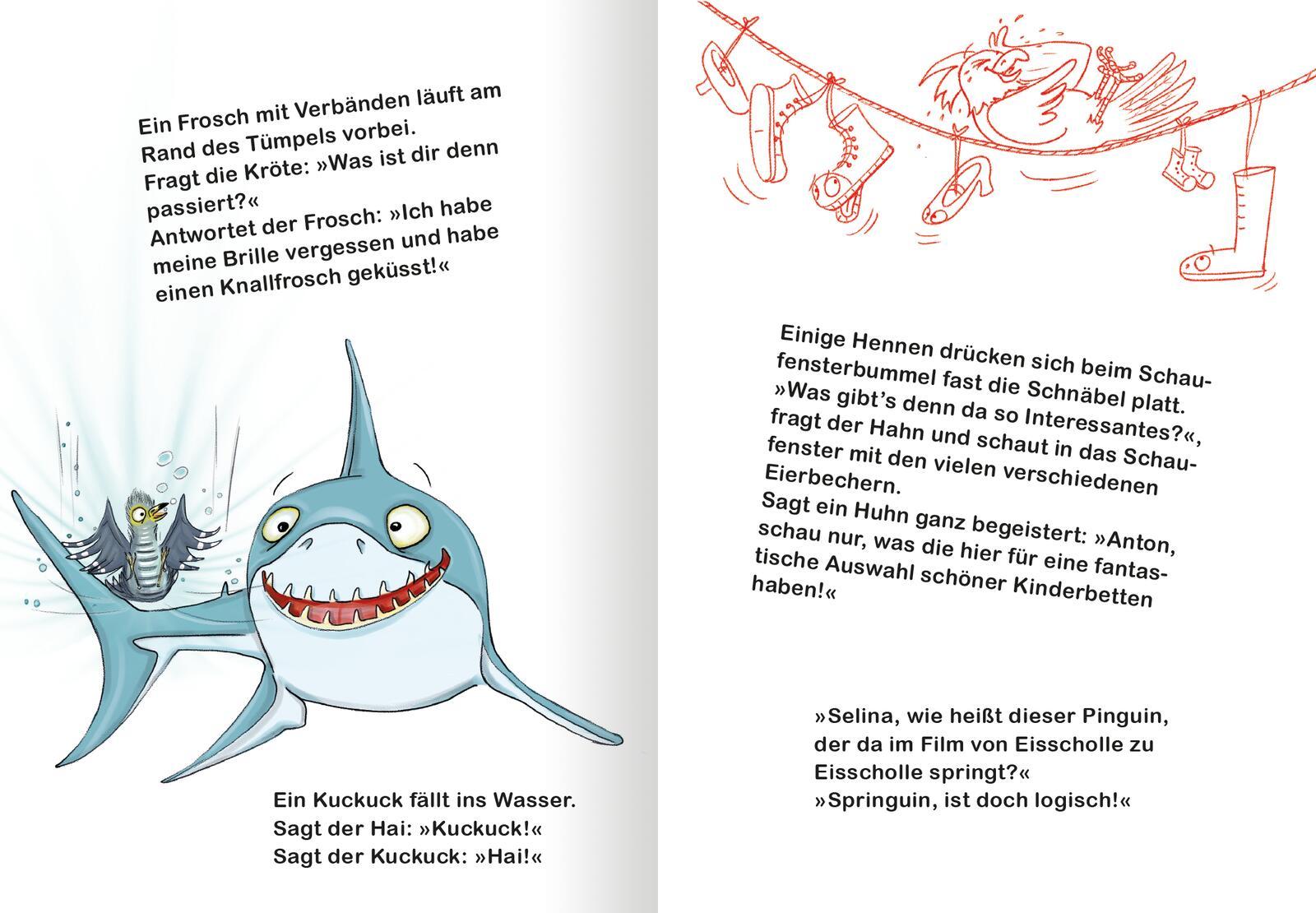Beispielinhalt (Bild) Mein tierisches Witzebuch