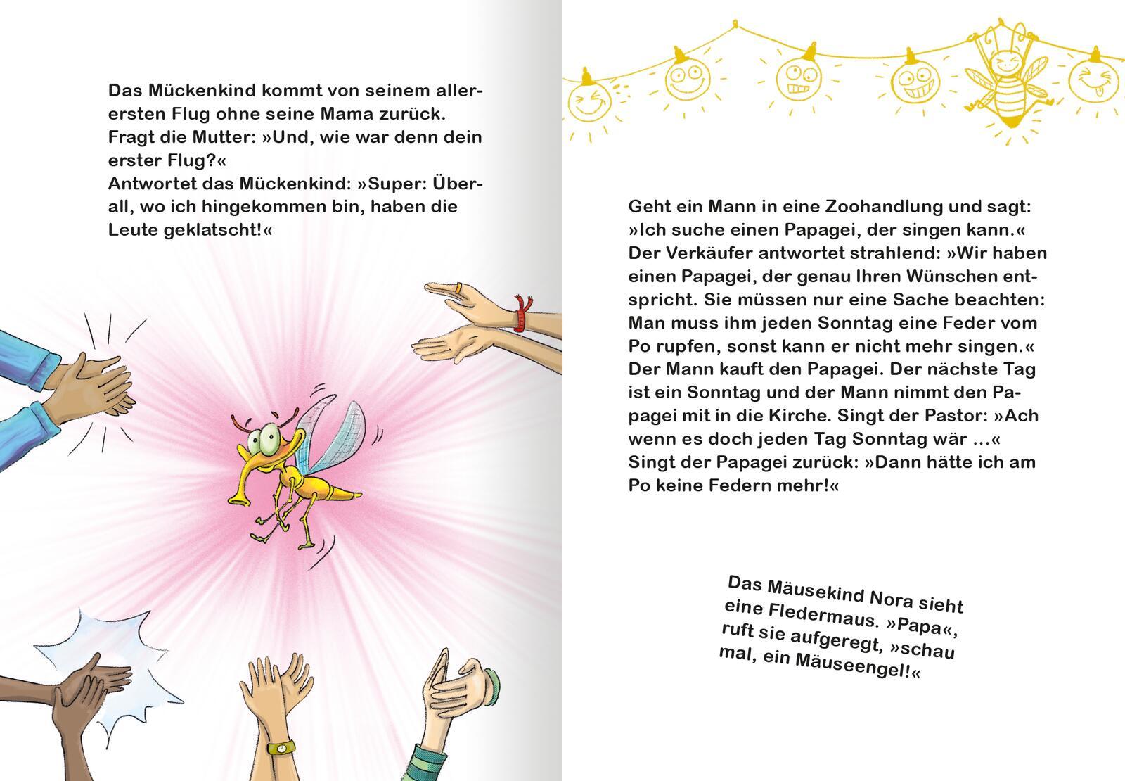 Beispielinhalt (Bild) Mein tierisches Witzebuch
