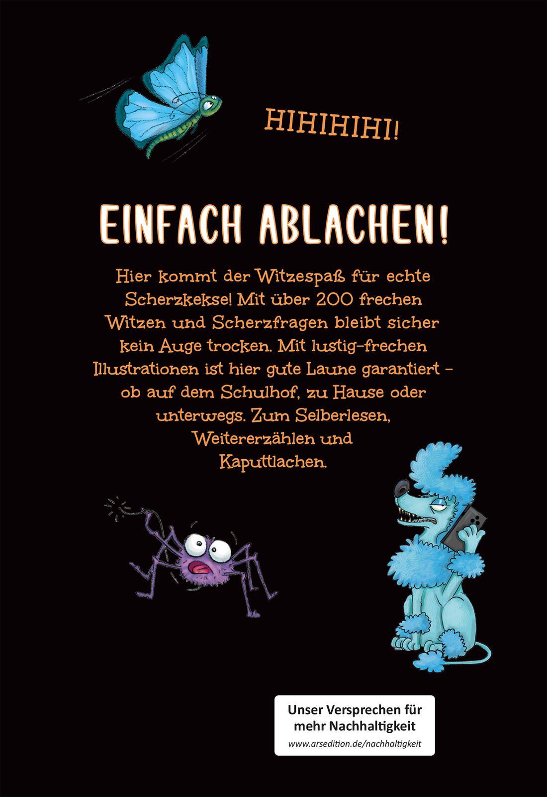 Rückseitencover Mein tierisches Witzebuch