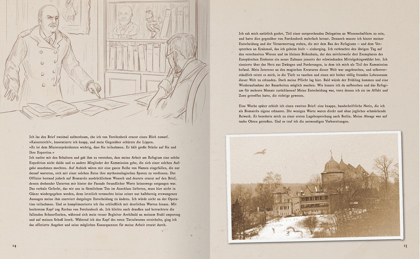 Beispielinhalt (Bild) Verborgene Fabelwesen der Meere