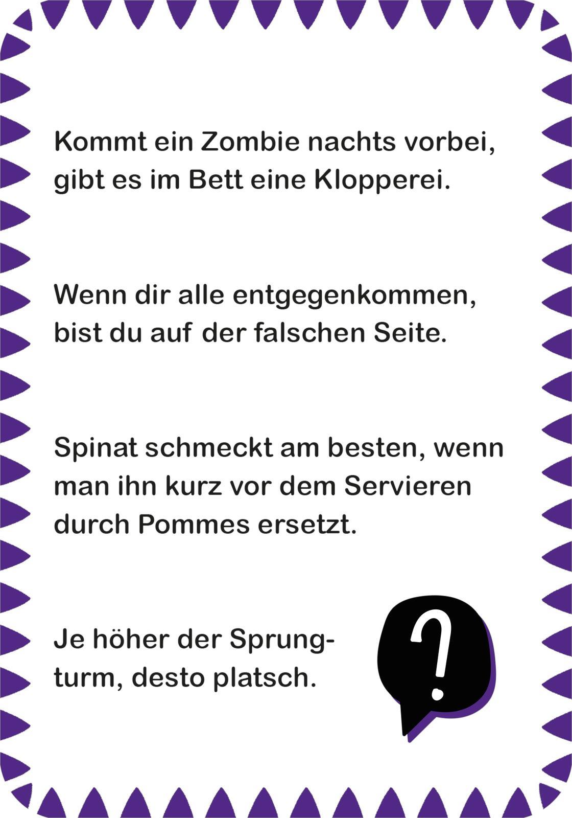 Beispielinhalt (Bild) Ultrablöde Witze