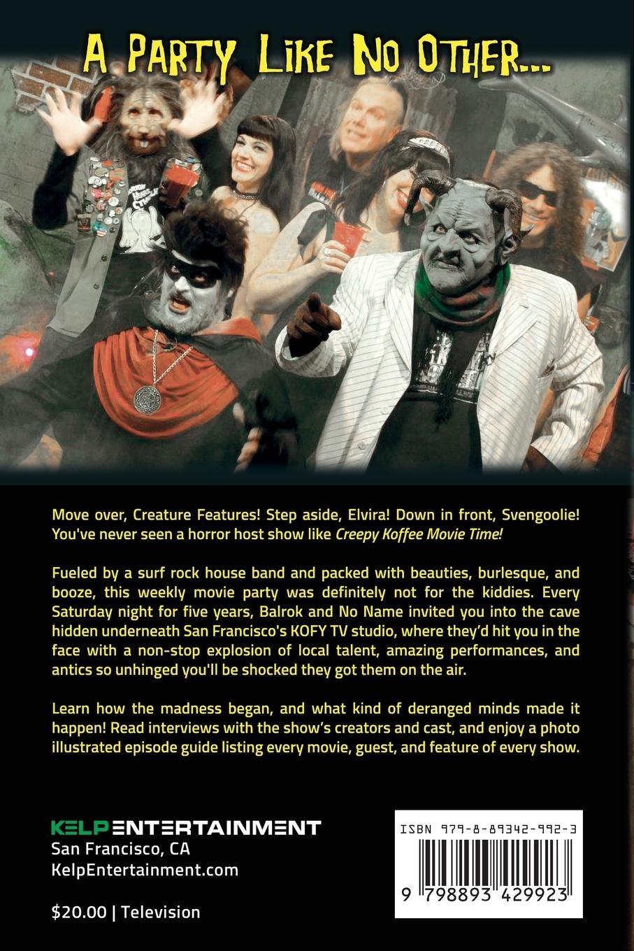 Rückseitencover A Freak's Guide to Creepy Koffee Movie Time