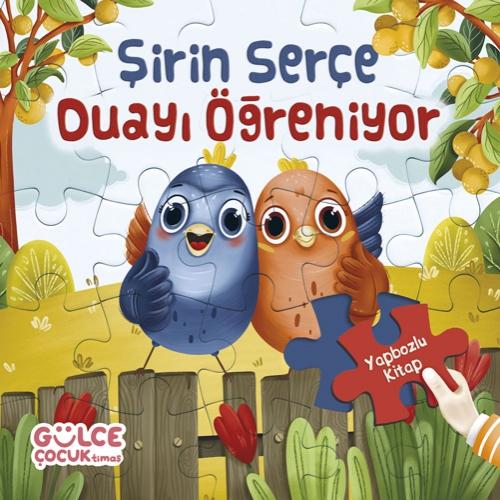 Vorderes Coverbild Sirin Serce Duayi Ögreniyor - Yapbozlu Kitap 4