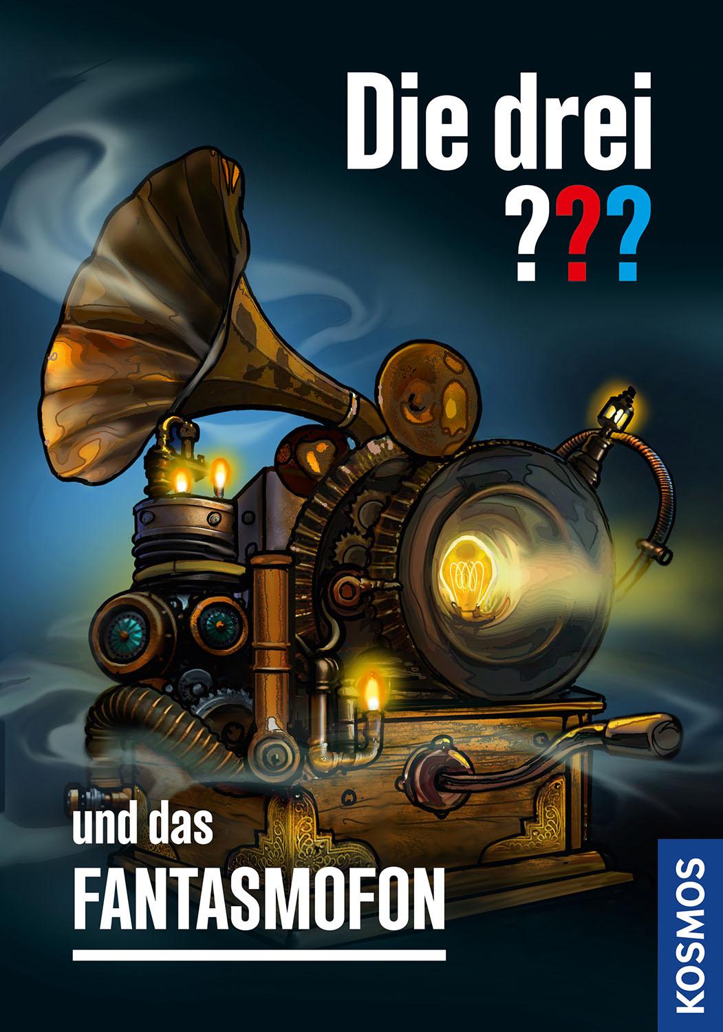 Vorderes Coverbild Die drei ??? und das Fantasmofon
