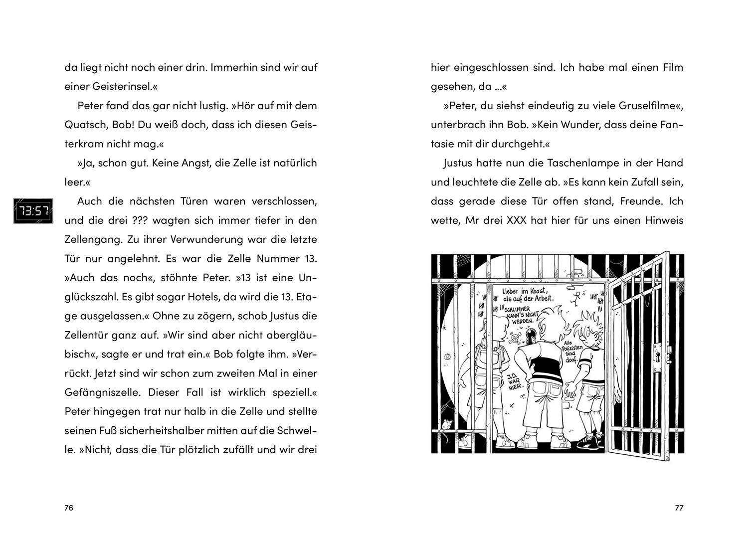 Beispielinhalt (Bild) Die drei ??? Kids, 100, 100 Stunden