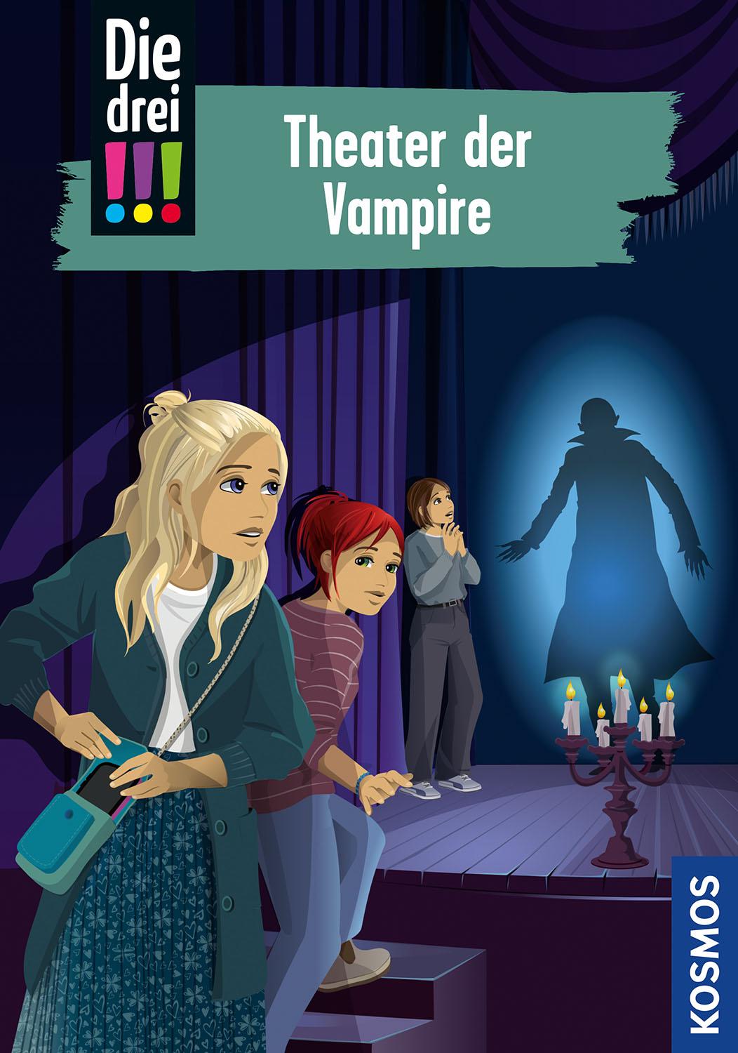 Vorderes Coverbild Die drei !!!, 110, Theater der Vampire